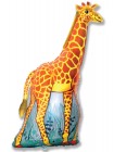 Фольгированная фигура «Жираф» с гелием