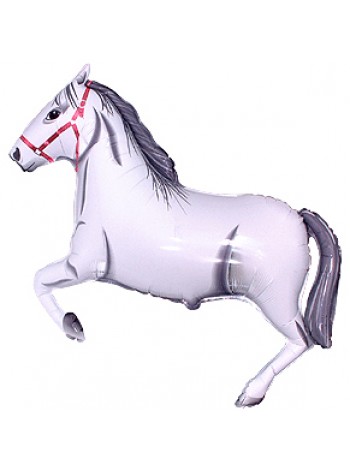 Фольгированная фигура «Лошадь» с гелием