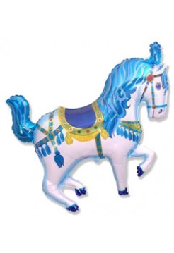 Фольгированная фигура «Лошадь цирковая»  с гелием
