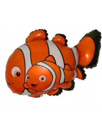 Фольгированная фигура «Рыбки Немо»  с гелием