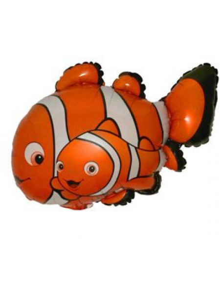 Фольгированная фигура «Рыбки Немо»  с гелием