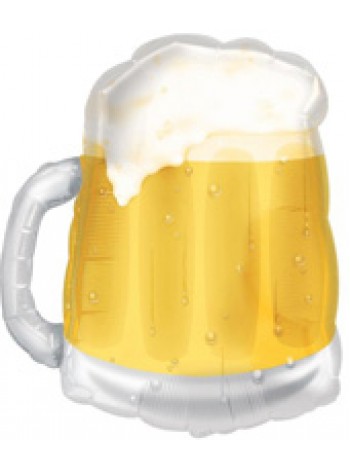 Фольгированная фигура «Кружка пива» с гелием